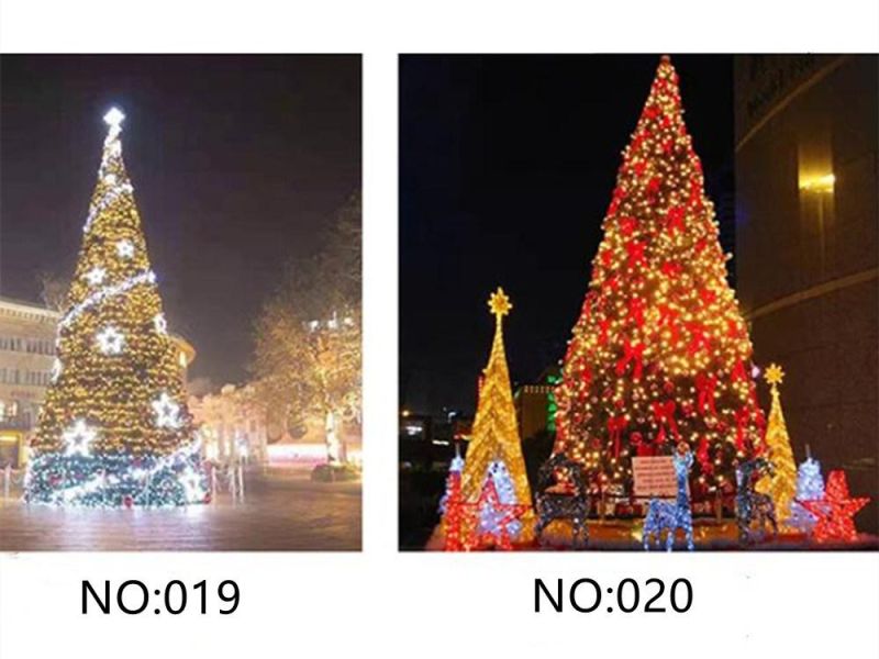 30 FT LED Oversized Multiple Models Decorated Indoor and Outdoor Christmas Trees
