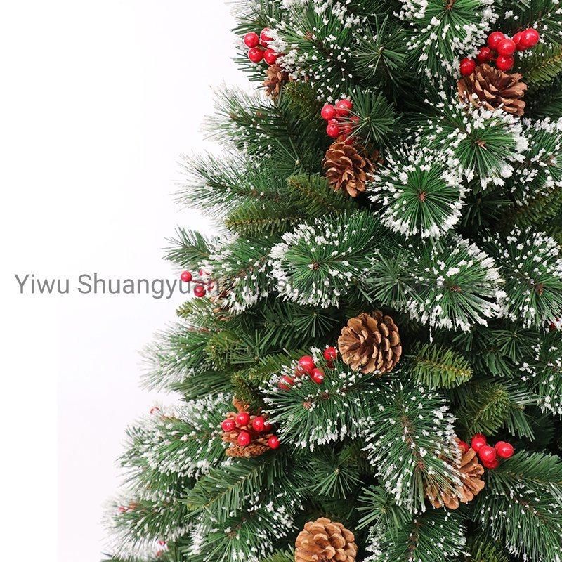 Quality Christmas Pet+PVC LED Tree for Holiday Wedding Party Halloween Decoration Supplies Ornament