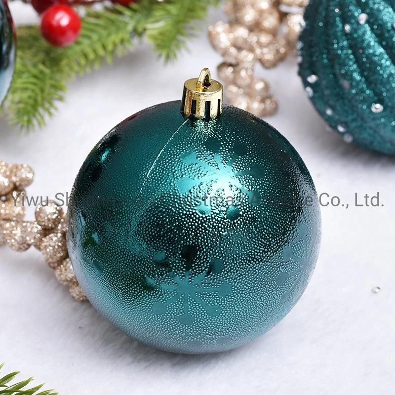 2020 New Design High Sales Christmas Ball for Holiday Wedding Party Decoration Supplies Hook Ornament Craft Gifts