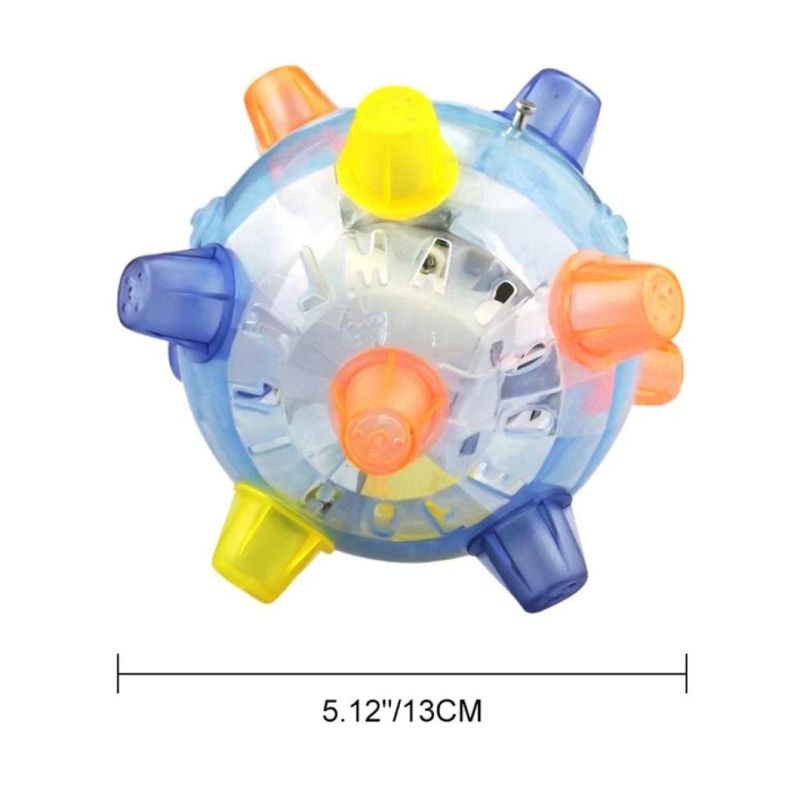 Jumping LED Dancing Ball Flashing Music Bouncing Toy Ball
