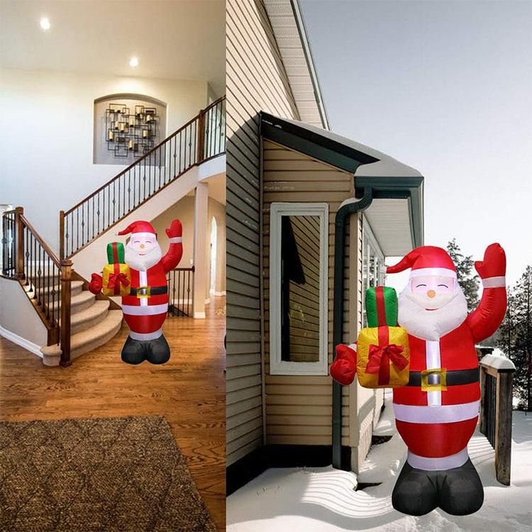 Christmas Inflatable Santa Claus Ornaments Gifts