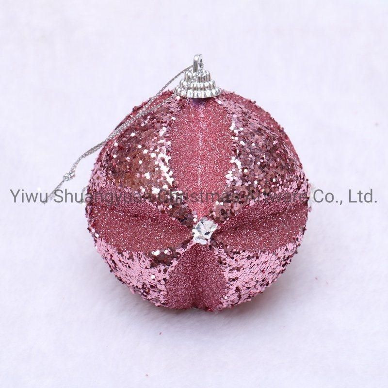 New Design High Sales Christmas Foam Flower Ball for Holiday Wedding Party Decoration Supplies Hook Ornament Craft Gifts