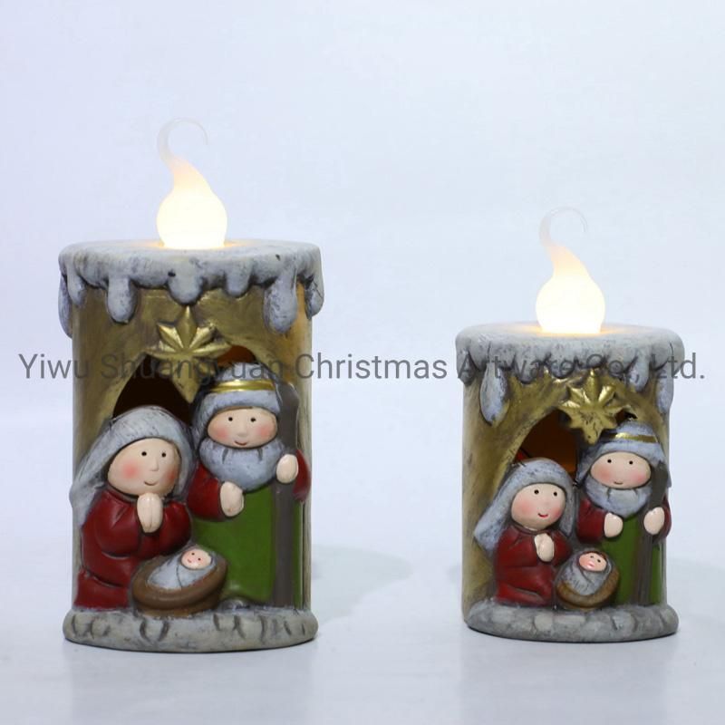 Christmas Ceramic with Family for Holiday Wedding Party Decoration Supplies Hook Ornament Craft Gifts