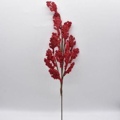 Christmas Red Berry Branch Tree Ornament Home Decorations