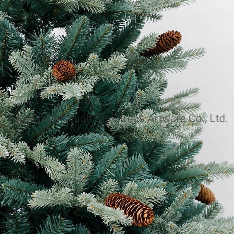 New Design Quality Christmas Pet+PVC Tree for Holiday Wedding Party Halloween Decoration Supplies Ornament