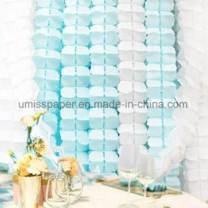 Umiss Paper Hanging Flower Garland Party Streamers for Party Wedding Decorations