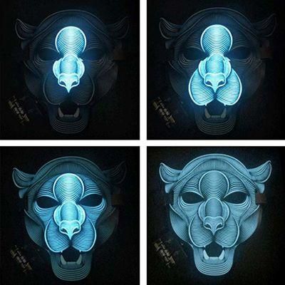 Halloween Festival Costumes Light up Mask