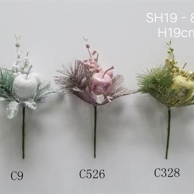 Christmas Decorative Christmas Plastic Flower