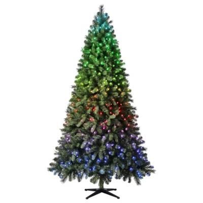 Dec. Metu Colorful LED PE Hinged Christmas Tree