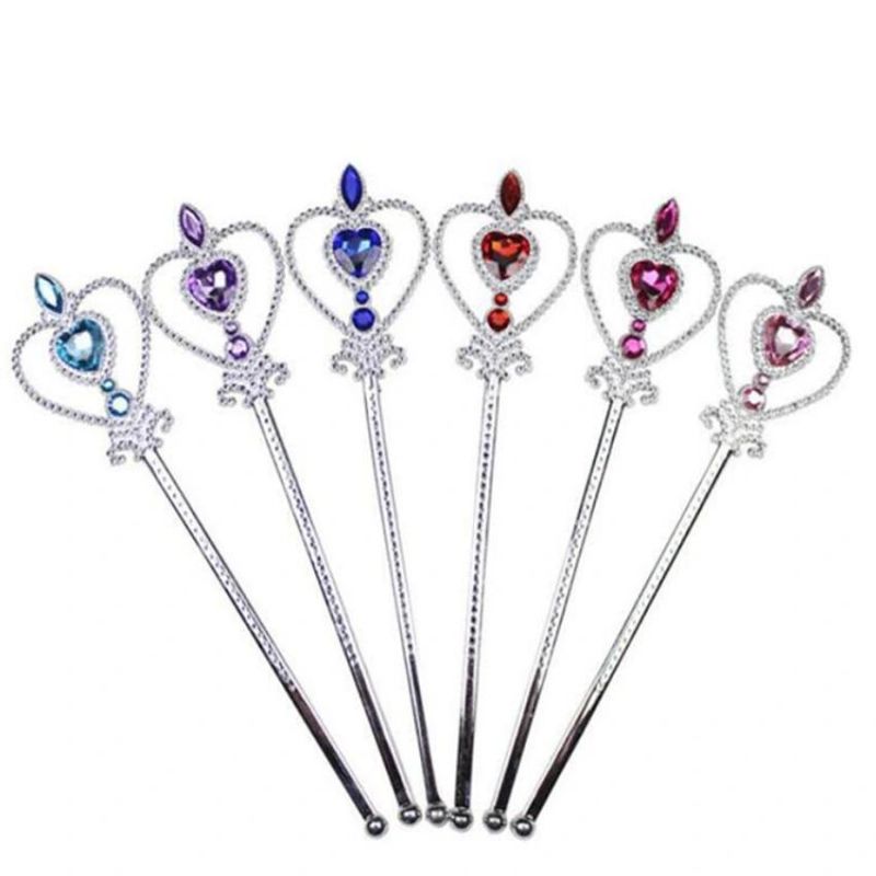 Party Supply Plastic Princess Magic Fairy Wand Toy for Girls