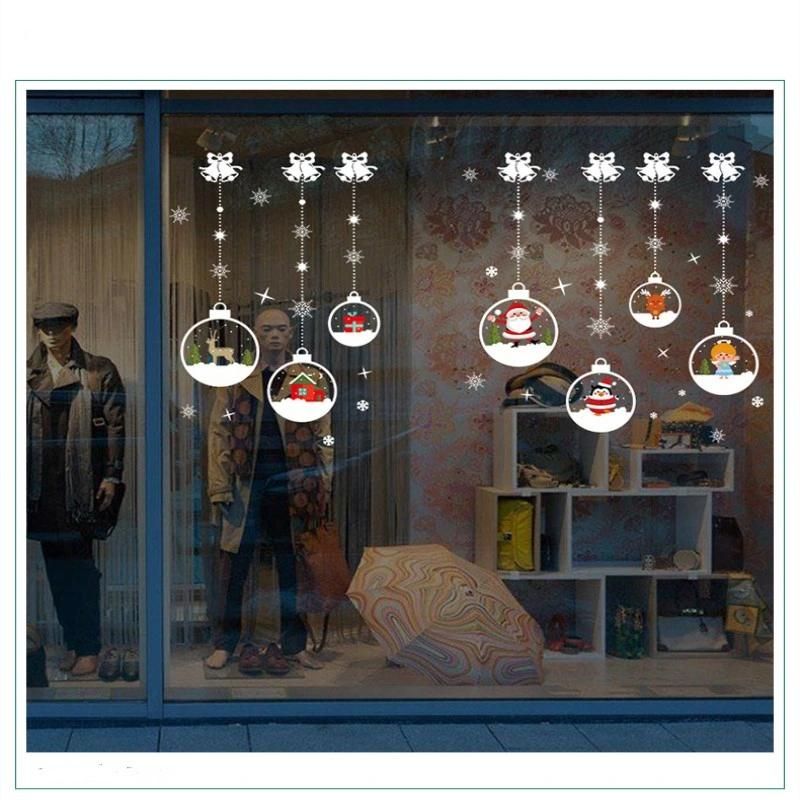 Christmas Window Sticker and Wall Stickers for Bell Elk