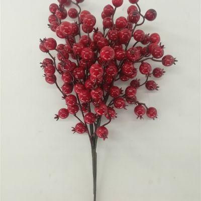 Artificial Berries Stems Berries Pick Christmas Decoration