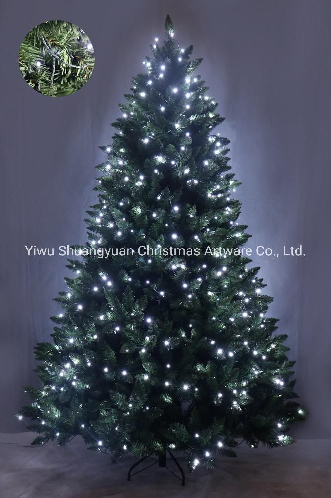 Hot Sale Pre-Lit Indoor Decoration Artificial Christmas Tree with White Light