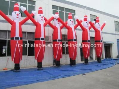 Advertising Christmas Inflatable Santa Claus Air Tube Man Dancer