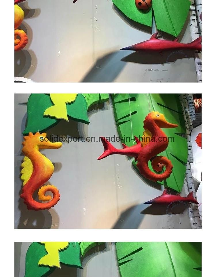 Children′s Day Decoration New Seahorse Tuna Decorative Props