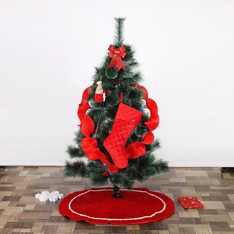Hot Selling Christmas Tree Skirt Christmas Tree Bottom Decorations /Xmas Trees Skirts