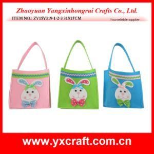 Easter Decoration (ZY15Y319-1-2-3) Easter Bunny Felt Bag Easter Gift Product