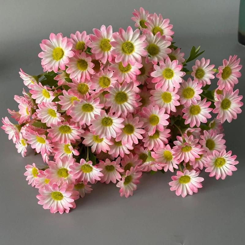 Factory Direct Supply Home Party Decor Flower Artificial Chrysanthemum Daisy Flower