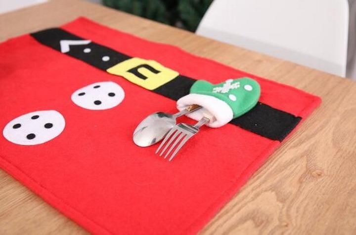 Creative Christmas Placemat for Christmas Decoration