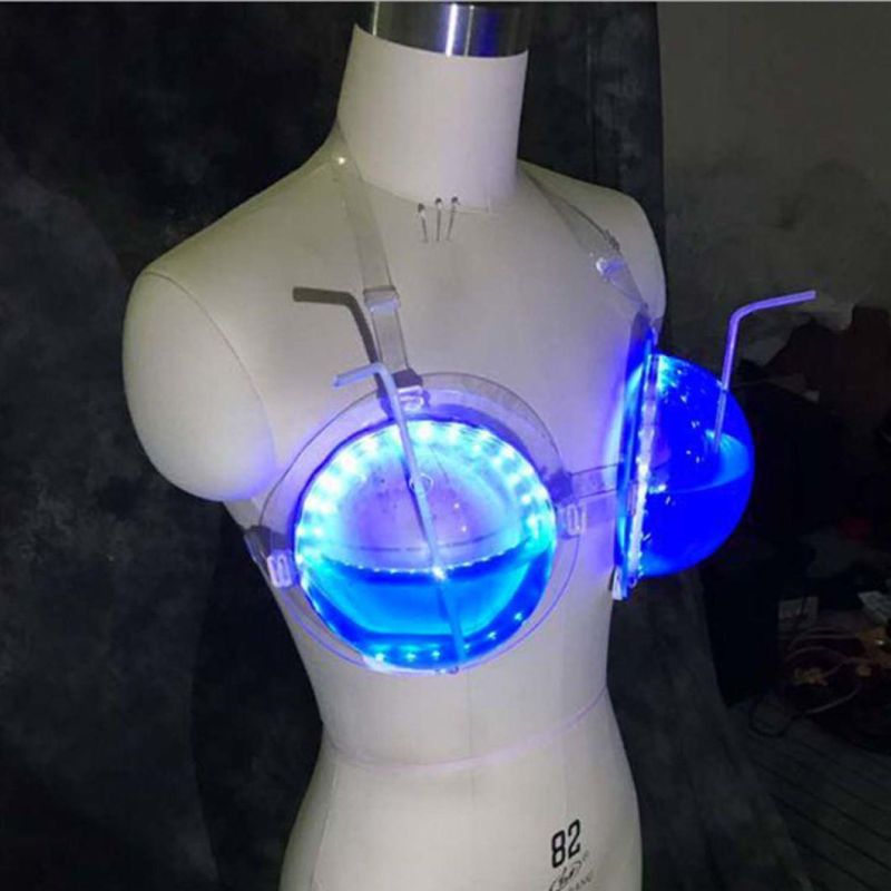 LED Luminous Bra, Night Club Cocktail, Bra, Wine Bra Light