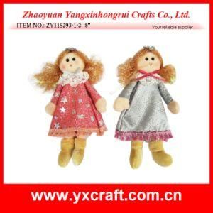 Christmas Decoration (ZY11S293-1-2) Christmas Gril with Wing Christmas Wall Hanging