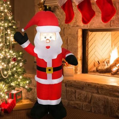 Promotional Inflatable OEM Santa Claus Santa Christmas Ornaments