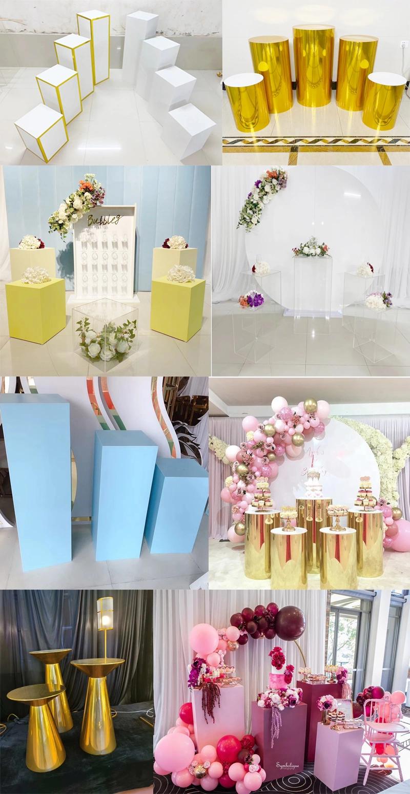 Modern Salable Acrylic Cake Table Event Wedding Banquet