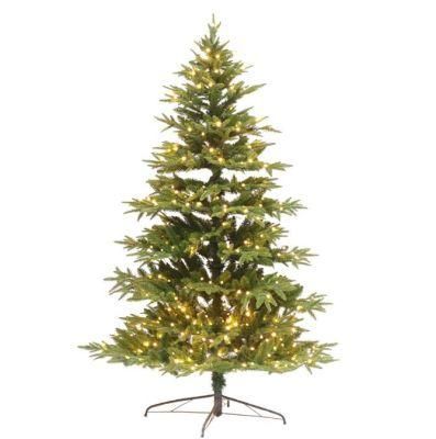 Factory Full Luxury Hinged Pre-Lit LED Outdoor Christmas Tree