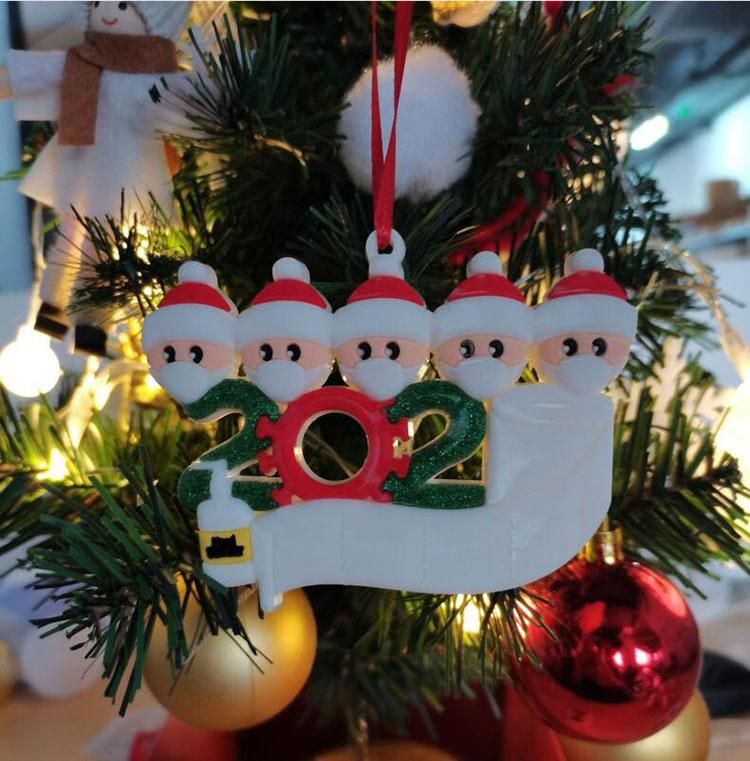 Christmas Ornament DIY Greetings 2020 Christmas Tree Decoration
