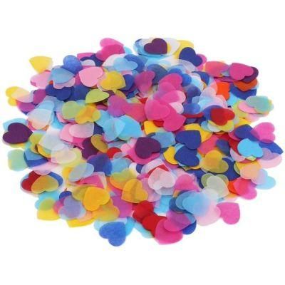 Heart Table Confetti Sprinkles Mix Colors Tissue Paper Confetti Decoration Birthday Wedding Party DIY Paper Crafts