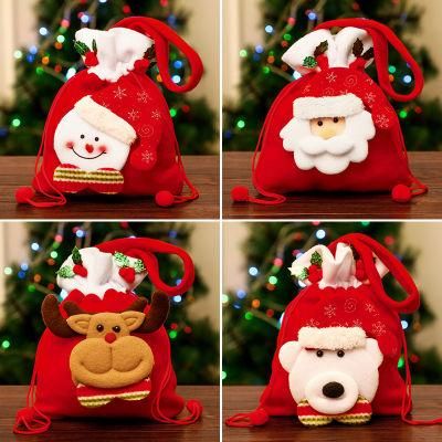 Christmas Apple Bag Gift Bag Tote Bag