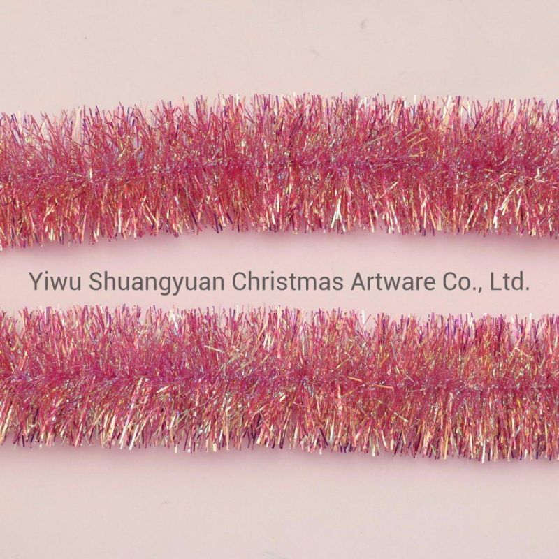 Tinsel Garland, PVC Decorations, Christmas Decoration