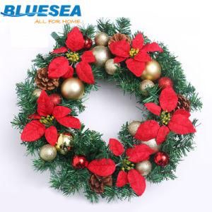 Christmas Decorations 45cm Christmas Wreath Christmas Tree Accessories