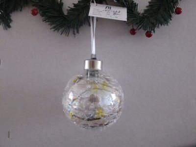 Christmas Glass Ball with LED Light