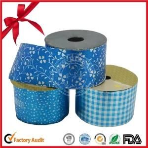 Printed Single Face Poly Ribbon Roll