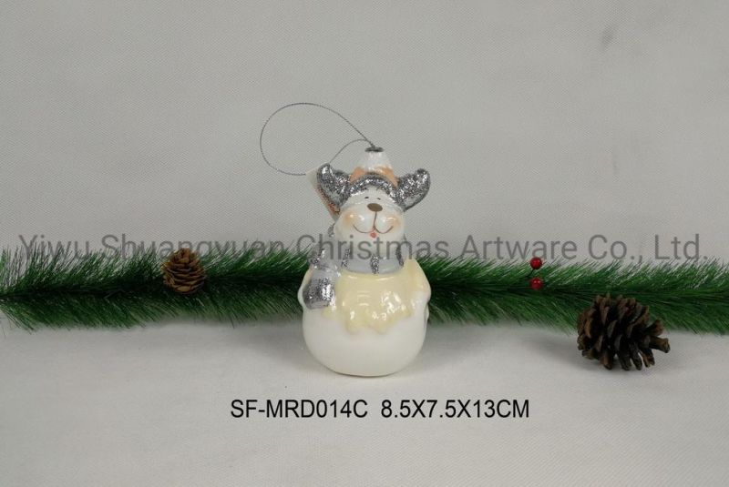 Christmas Polyfoam Ball with LED Decoration for Holiday Wedding Party Decoration Hook Ornament Craft Gifts