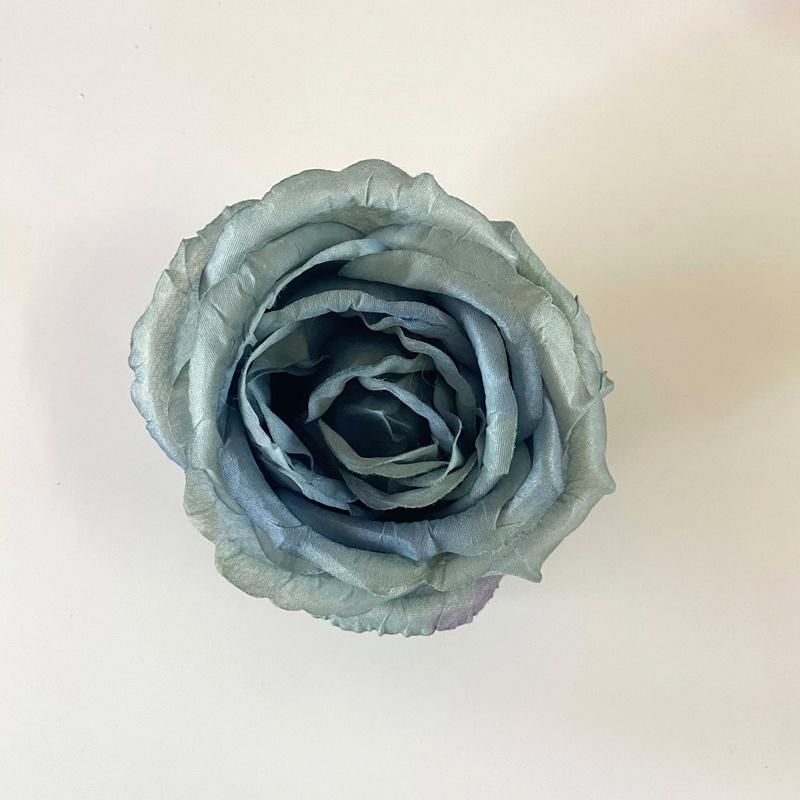 Wholesale High Quality Rose Flower Heads Silk Flower Wall Panel Flower Heads