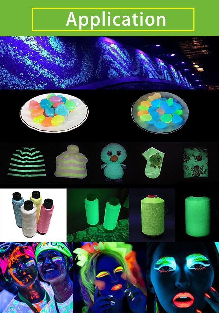 Fine Phosphorescent Pigment for Fabric Printing