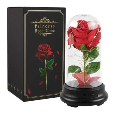Hot Sale Valentine&prime; S Day Gifts Wholesale LED Rose Lamp Shade