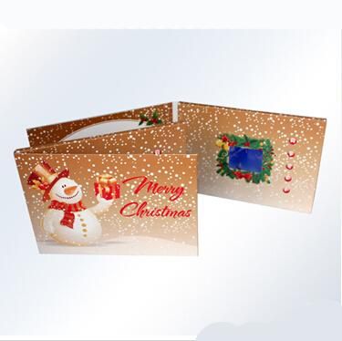 Newest Design LCD Video Christmas Card