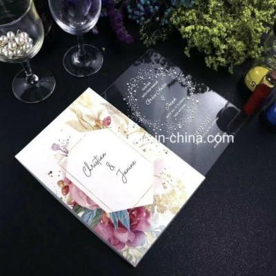 High Quality Acrylic Wedding Invitation Cards