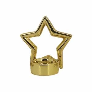 Christmas Golden Candle Holder Day Creative Decoration Festival Candle Holder