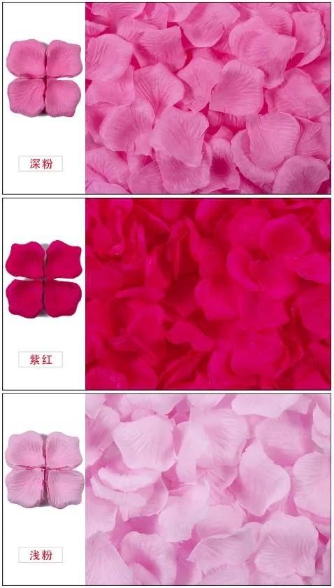 Wedding Decoration Wedding Supplies Non-Woven Fabric Wedding Supplies Simulation Artificial Flower Rose Petals Petals