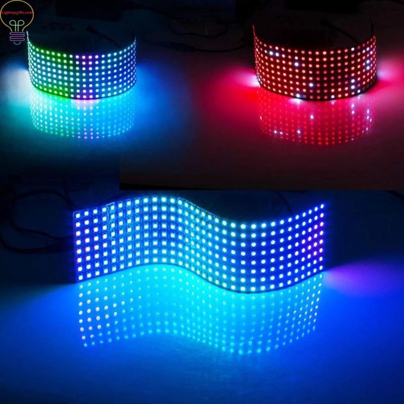 LED Display Waterproof and Kneaded Bluetooth APP Wireless Input Lamp