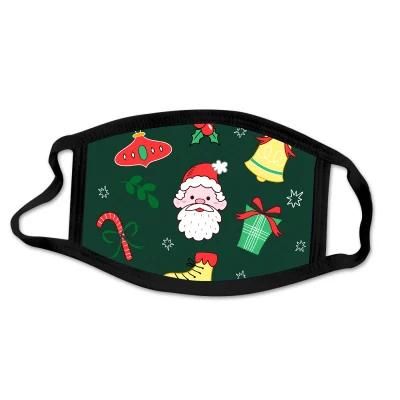 Wholesale Dust Proof Cotton Reusable Washable Christmas Party Masks