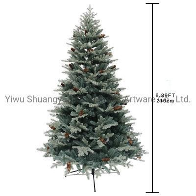 New Design Quality Christmas Pet+PVC Tree for Holiday Wedding Party Halloween Decoration Supplies Ornament