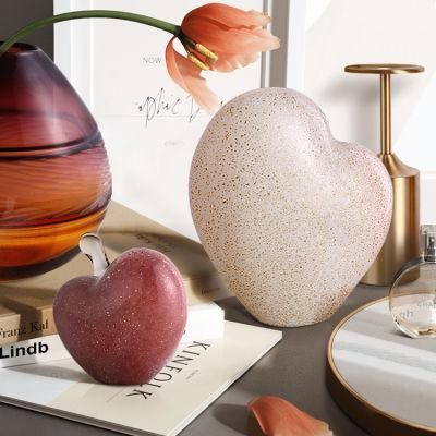 Nordic Ins Fake Fruits Decor Apple Glass Ornaments Home Creative Decoration for Bedroom