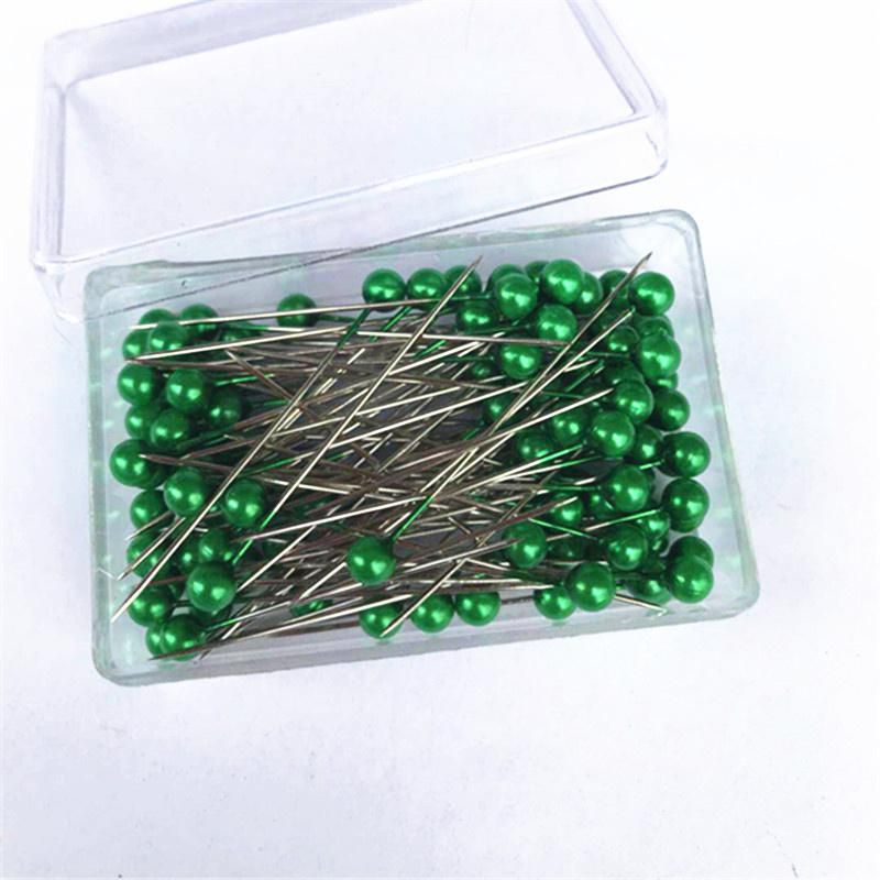 Pearl Head Wedding Craft Dressmaking Patchwork Straight Sewing Needle Pins