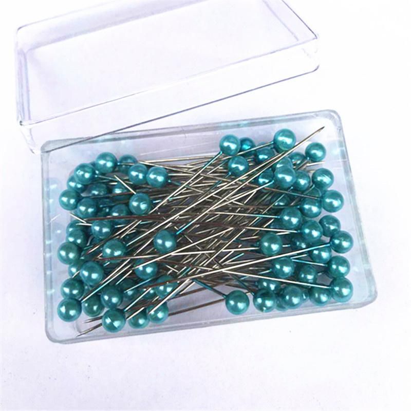 Pearl Head Wedding Craft Dressmaking Patchwork Straight Sewing Needle Pins