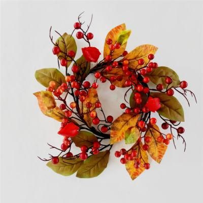 BSCI Factory Craft Home Ornaments Autumn Decoration Fall Wreath